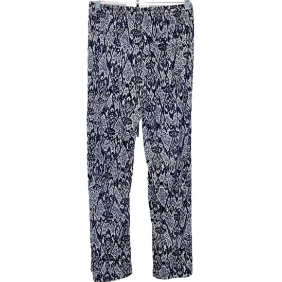 Iman M/L patterned pants stretchy waist comfy lightweight business casual pants - Picture 9 of 10